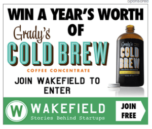 Grady's Cold Brew Sponsored Ad Grady's Cold Brew Sponsored Ad