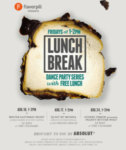 Flavorpill Lunch Break Dance Party Landing Page Flavorpill Lunch Break Dance Party Landing Page Promotion