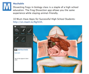 Mashable Back to School Apps