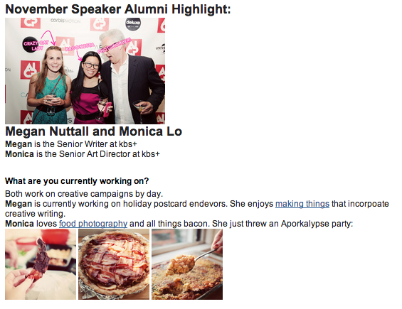 Speaker Alumni Newsletter