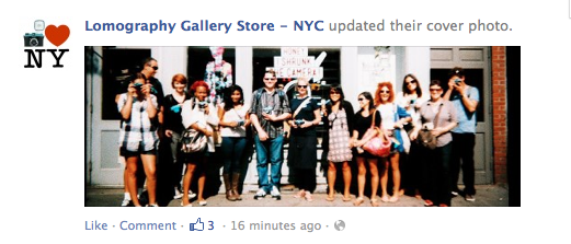 Lomography Facebook Cover Photo