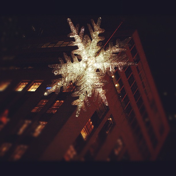 Unicef Snowflake NYC Christmas #ChristmasInNY
