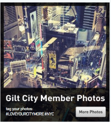 Gilt City Holiday Instagram Campaign