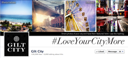 Gilt City #LoveYourCityMore Social Media Campaign