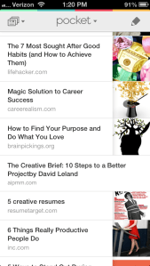 Pocket App View Example How it Works