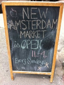 Store Front Signs of NY_New Amsterdam Market