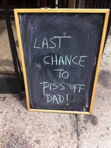 Store Front Signs of NY_ Father's Day