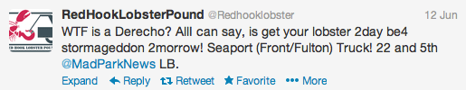 Red Hook Lobster Truck Twitter
