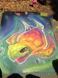SCAD Chalk Art Festival 
